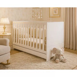 Berço 3 em 1 Evolutivo (Vira Mini Cama) - 100% Madeira Maciça [Garantia de 3 Anos]