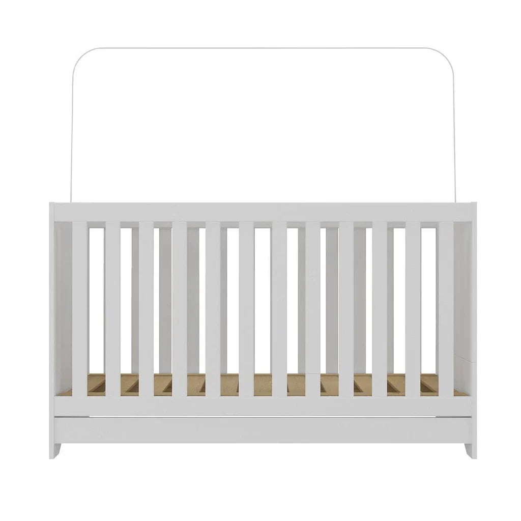 Berço 3 em 1 Evolutivo (Vira Mini Cama) - 100% Madeira Maciça [Garantia de 3 Anos]