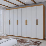 Guarda-Roupa Casal Aurora 8 Portas 4 Gavetas