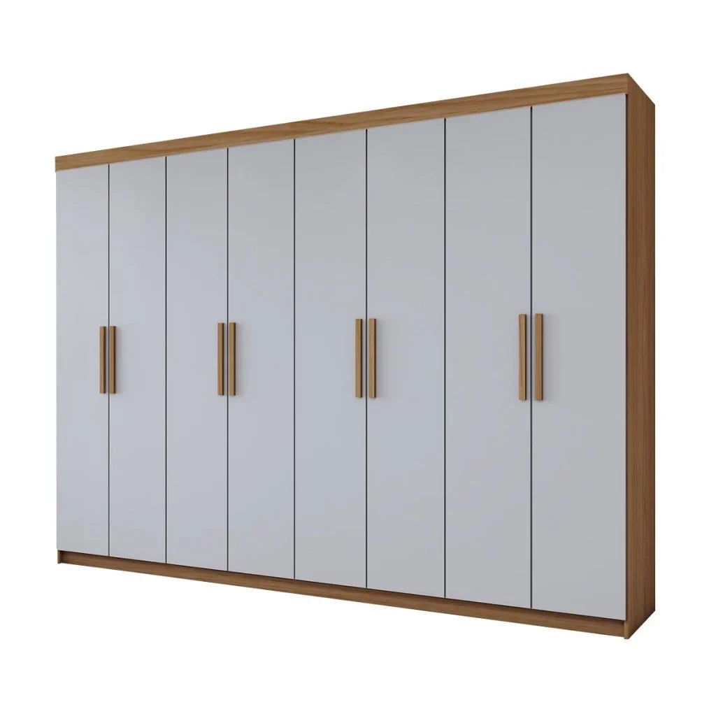 Guarda-Roupa Casal Aurora 8 Portas 4 Gavetas