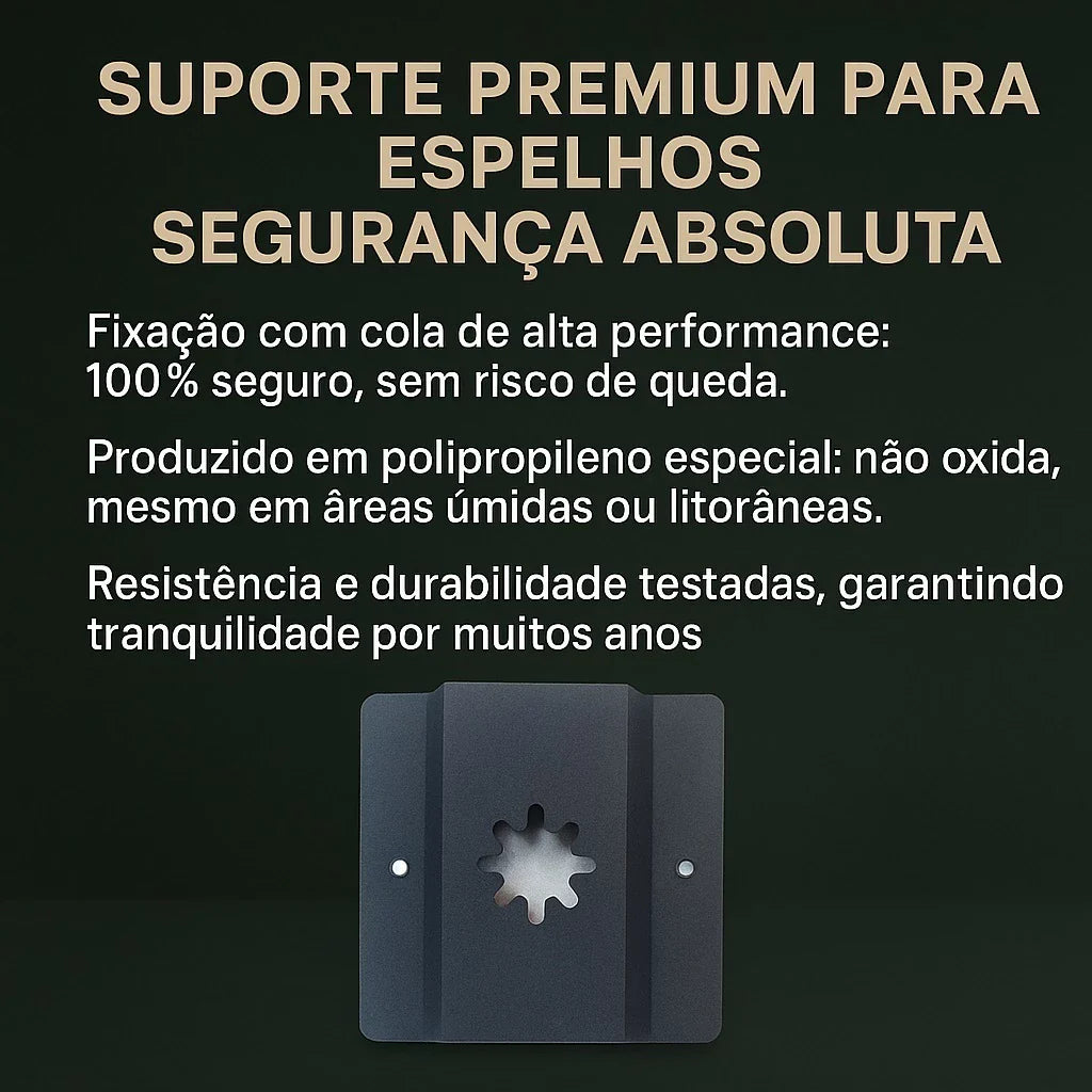 Espelho Orgânico de Chão/Parede Gigante 170x70cm com LED Touch Screen - Vivare Premium [Luz Quente/Fria]